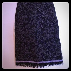 Betsey Johnson detailed fringe beaded skirt